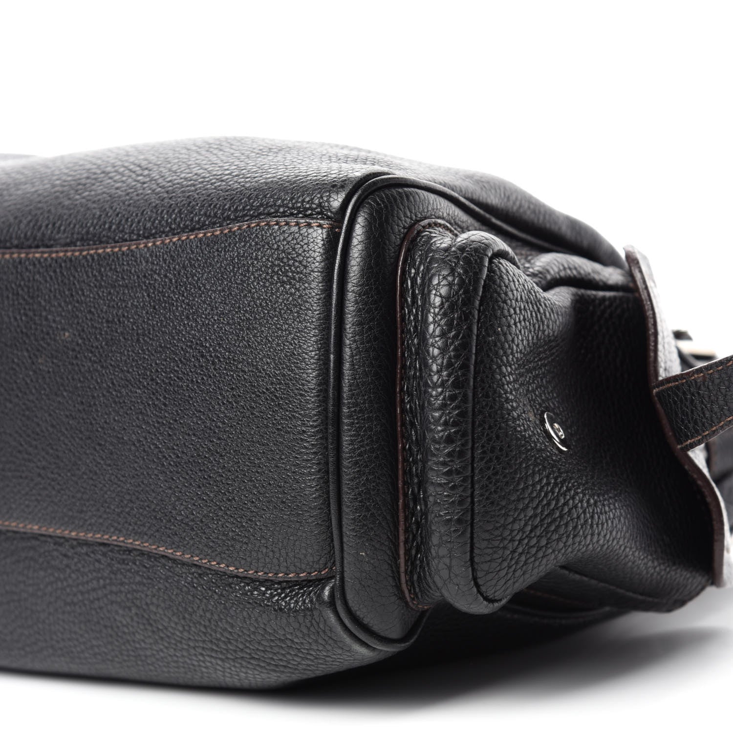 Prada Vitello Daino Shopping Tote Black 7 of 12