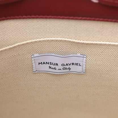 Mansur Gavriel Calfskin Large Sun Bag Rococo 7 of 12