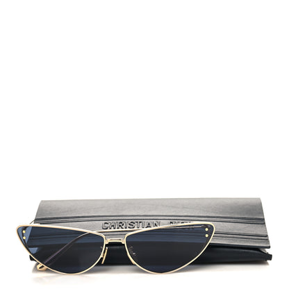 Christian Dior Cat Eye Miss Dior B1U Sunglasses Blue Light Gold 8 of 8