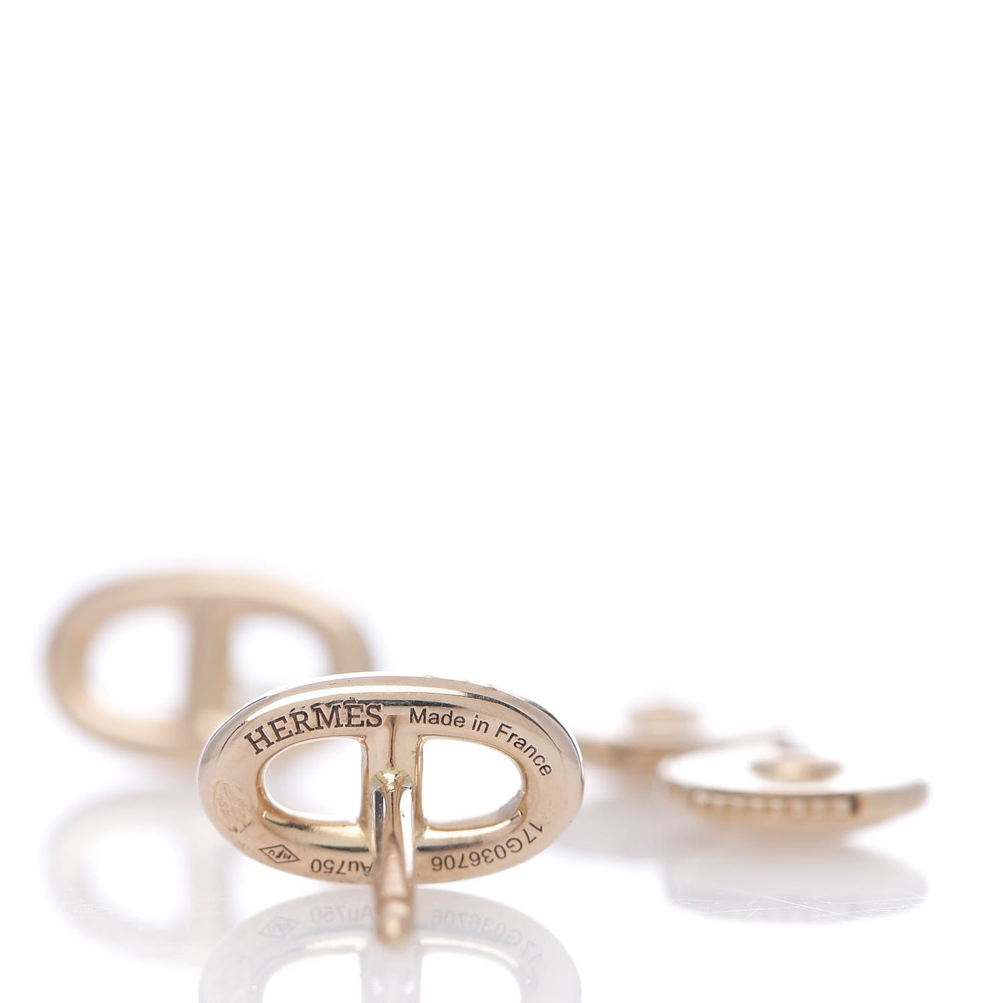 18K Rose Gold TPM Farandole Stud Earrings