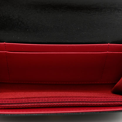 Chanel Lambskin Quilted Chanel 19 Flap Wallet Black 5 of 8