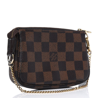 Louis Vuitton Damier Ebene Mini Pochette Accessories 2 of 5