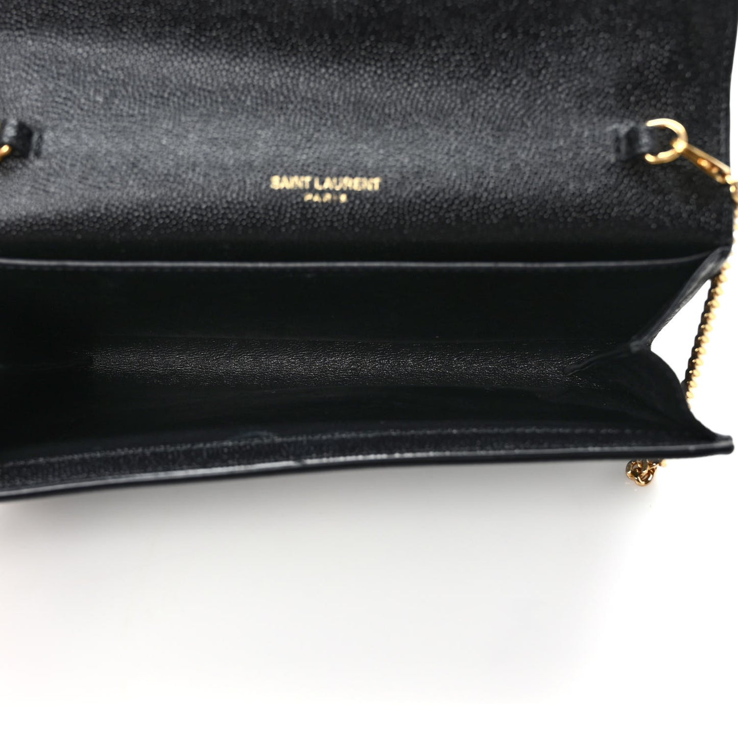 Grain de Poudre Uptown Chain Wallet Black