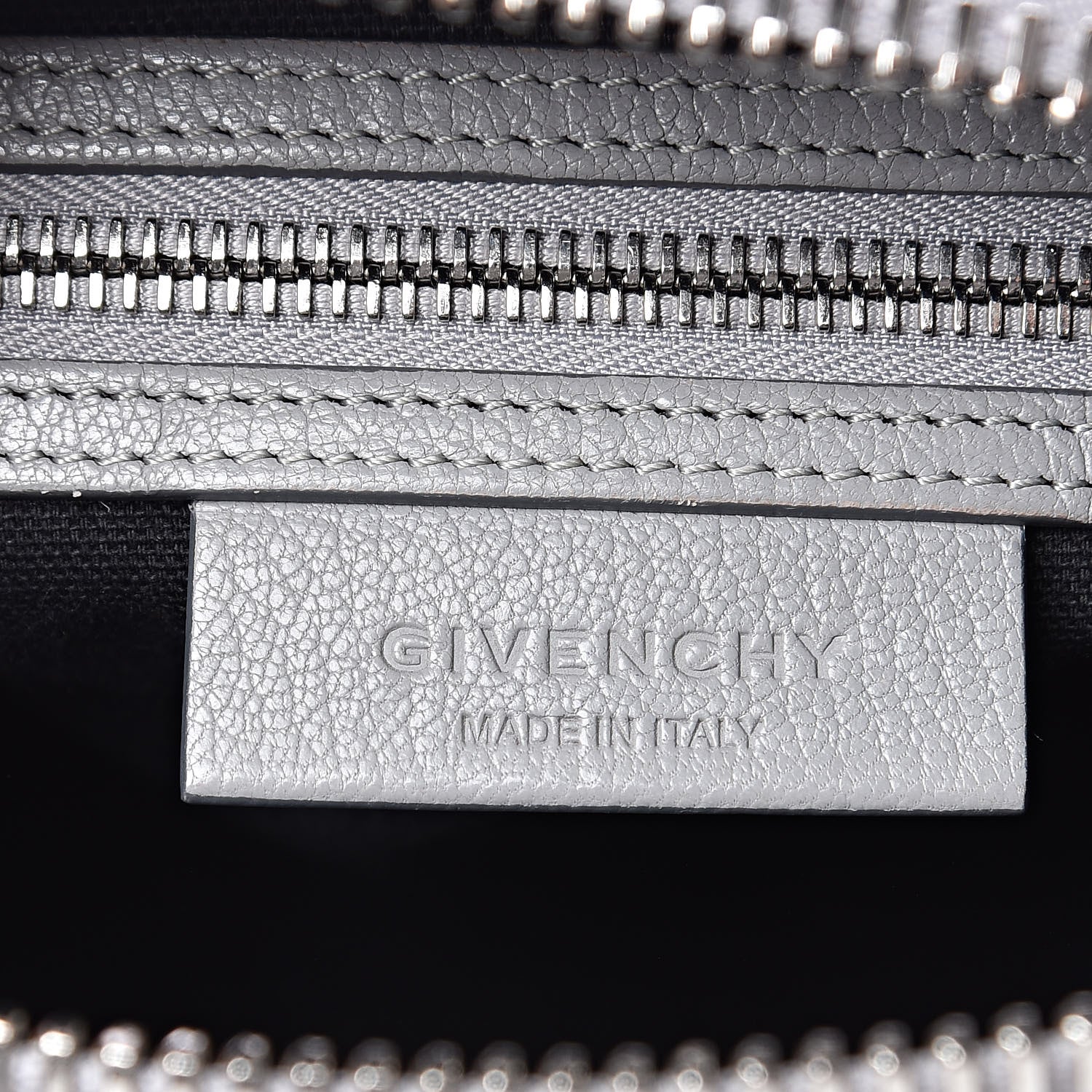 Givenchy Sugar Goatskin Mini Antigona Pearl Grey 6 of 12