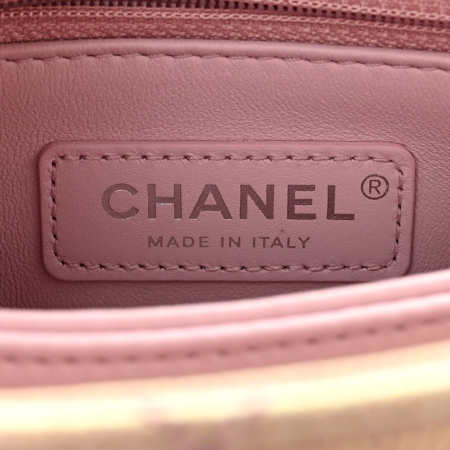 Chanel Iridescent Caviar Quilted Mini Coco Handle Flap Pink 6 of 9
