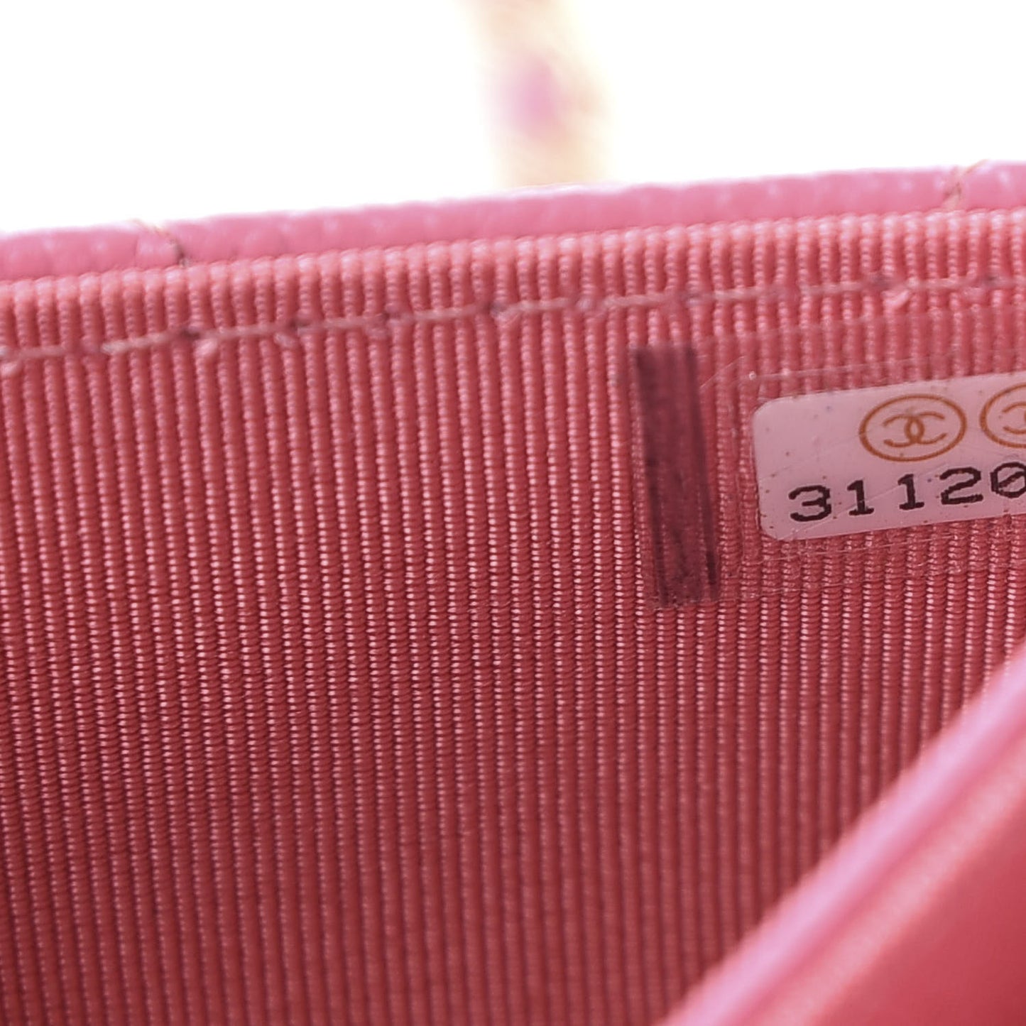 Caviar Quilted Belt Bag Pink