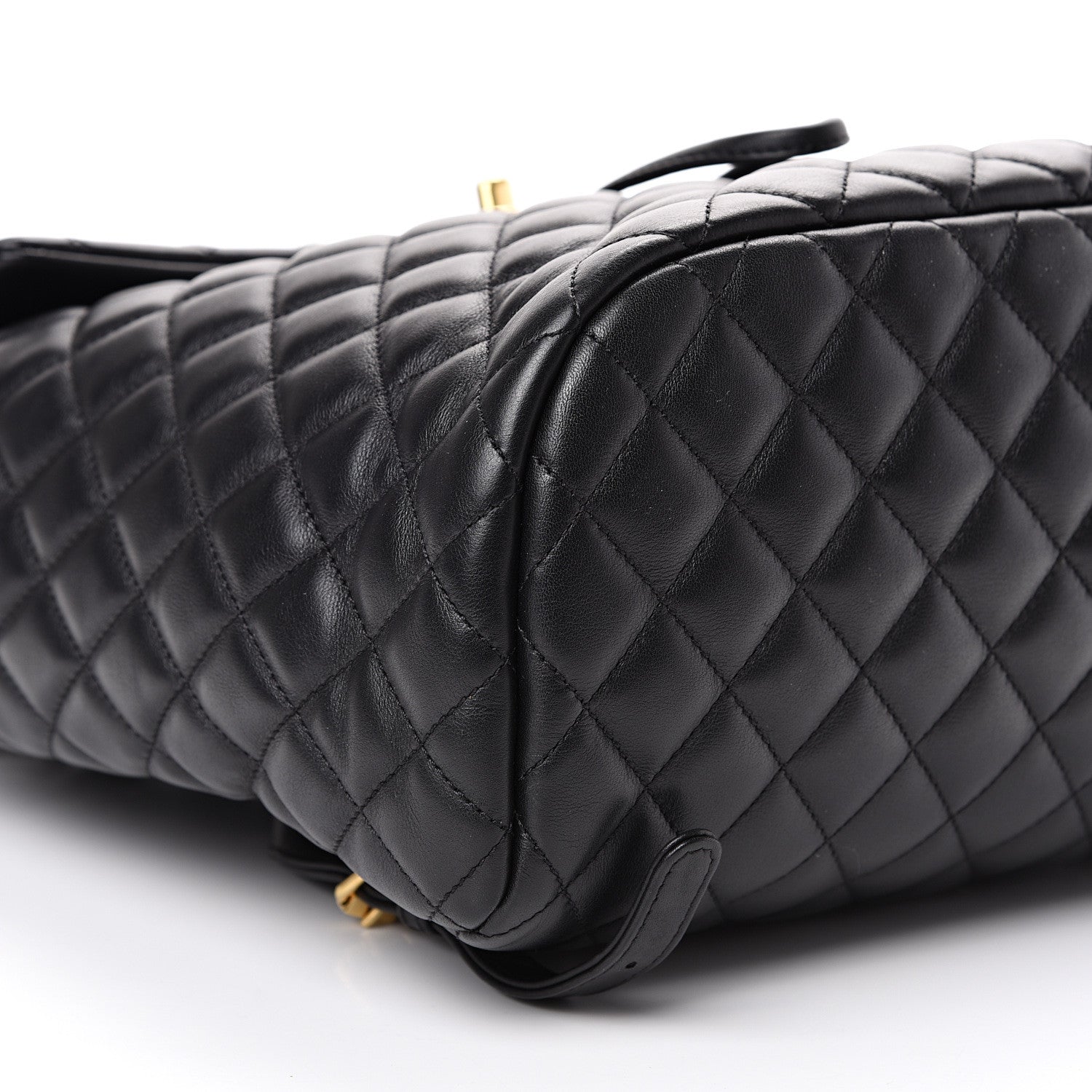 Chanel Lambskin Quilted Large Urban Spirit Backpack Black 8 of 10
