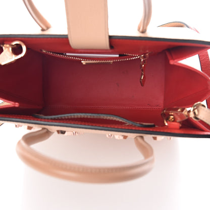 Christian Louboutin Calfskin Patent Studded Small Paloma Naturel Rose Gold 5 of 11