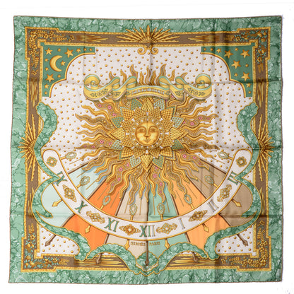 Hermes Silk Carpe Diem Scarf 90 2 of 6