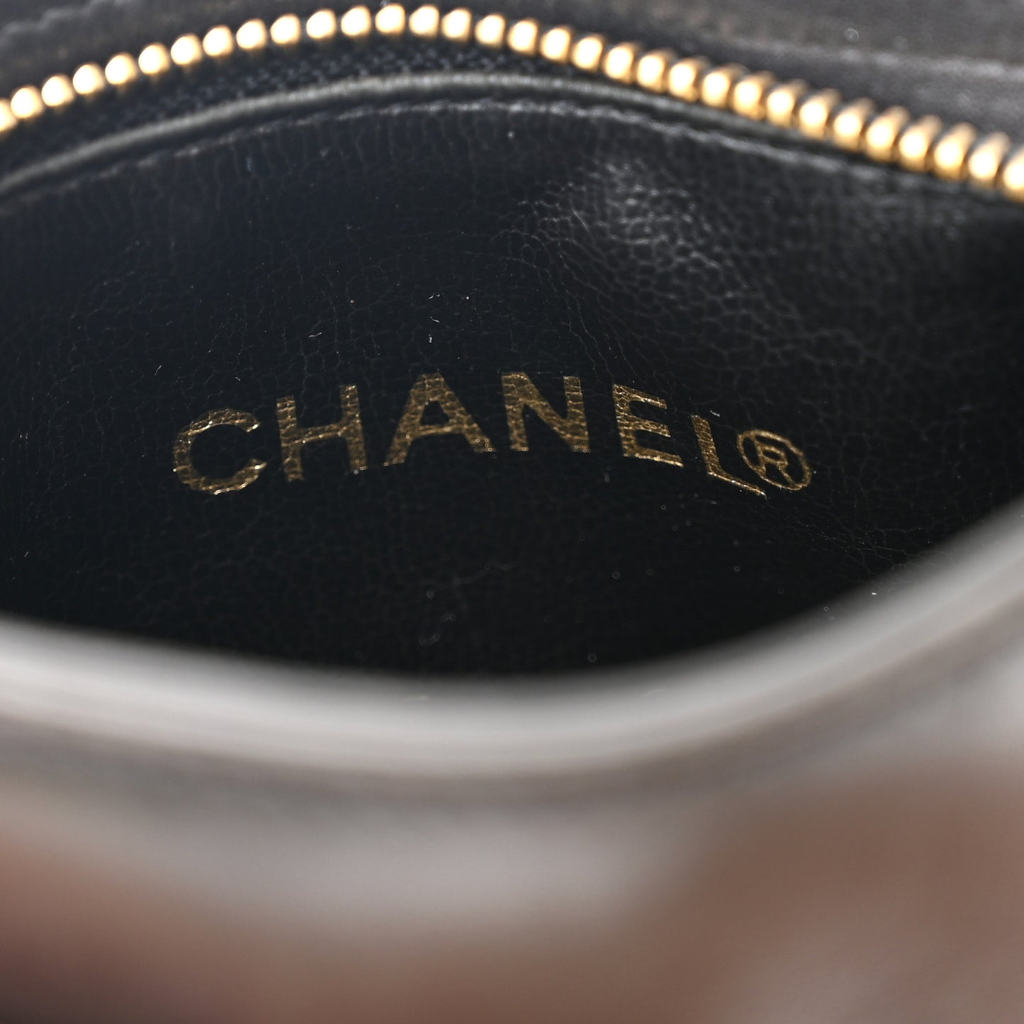 Lambskin CC Waist Belt Bag 75 30 Black