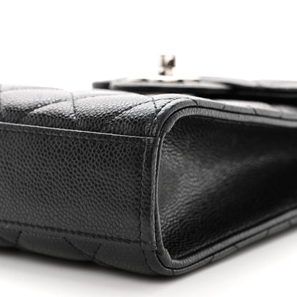 Chanel Caviar Quilted Classic Phone Holder Black 11 of 14