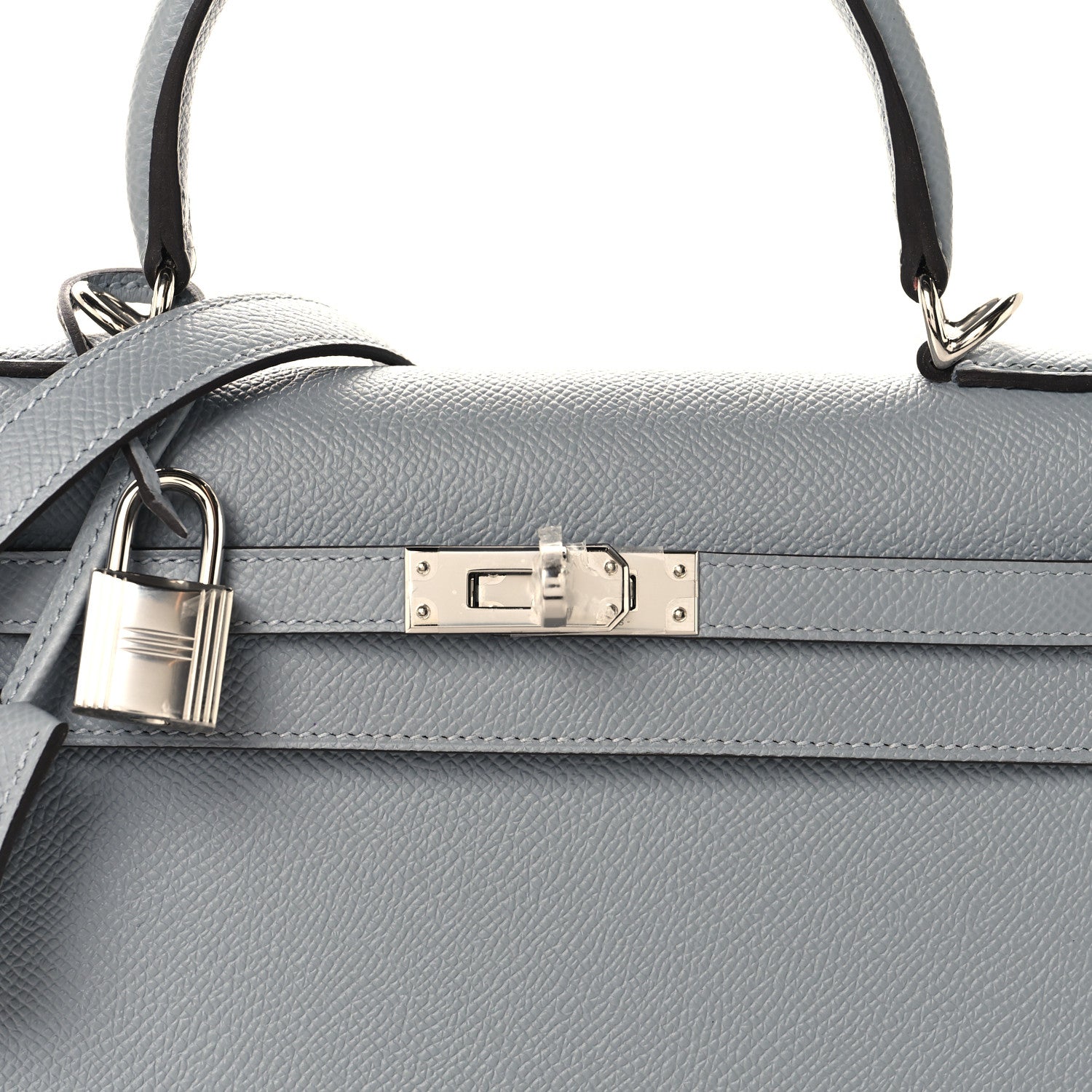 Hermes Epsom Kelly Sellier 25 Gris Pantin 8 of 11