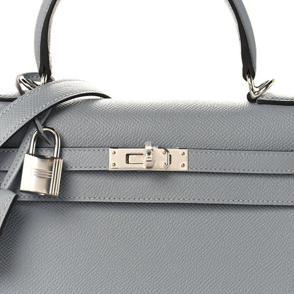 Hermes Epsom Kelly Sellier 25 Gris Pantin 8 of 11