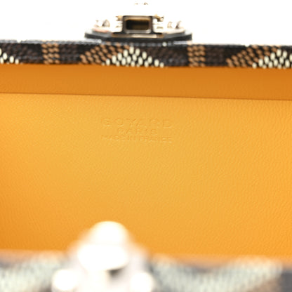 Goyard Goyardine Minaudiere Trunk Bag Black 6 of 10