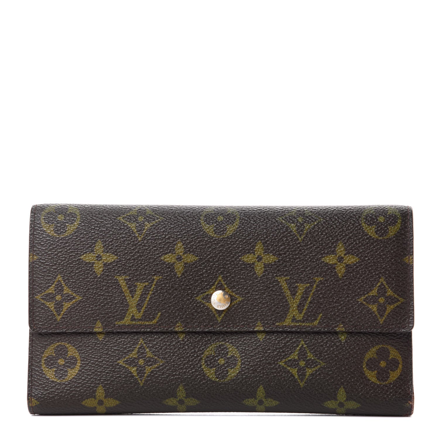 Louis Vuitton Monogram Porte Tresor International Wallet 1 of 8