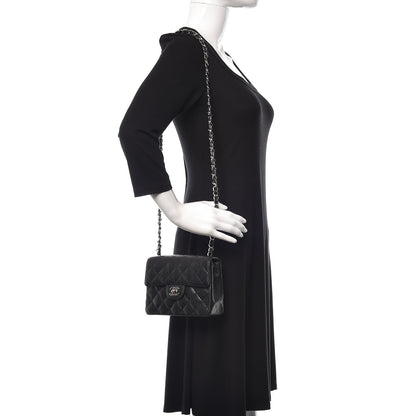 Chanel Caviar Quilted Mini Square Flap Black 2 of 10