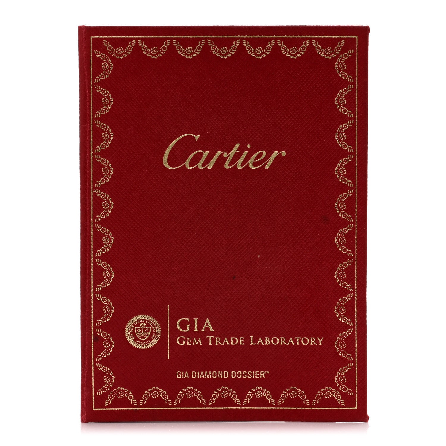 Cartier 18K White Gold Diamond .24ct Date Solitaire Ring 48 4.5 5 of 5