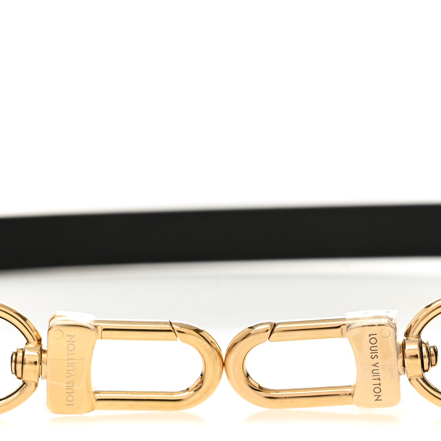 Louis Vuitton Calfskin Adjustable Giant OnTheGo East West Shoulder Strap Black 3 of 3
