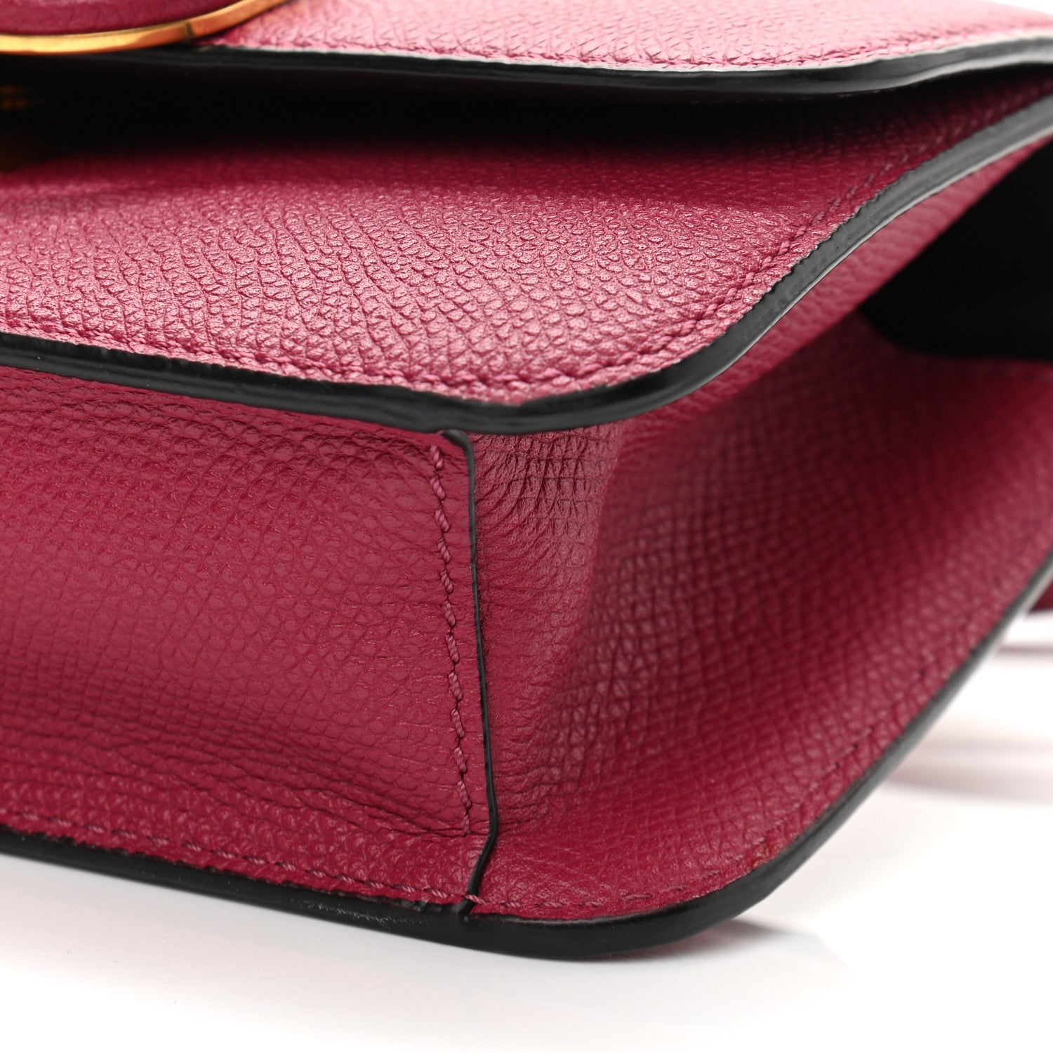 Valentino Garavani Grained Calfskin VSling Belt Bag Raspberry 9 of 12