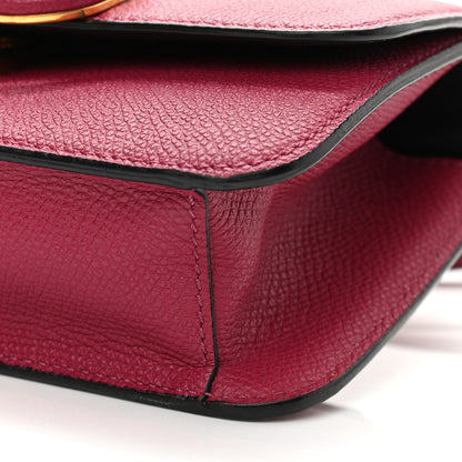 Valentino Garavani Grained Calfskin VSling Belt Bag Raspberry 9 of 12