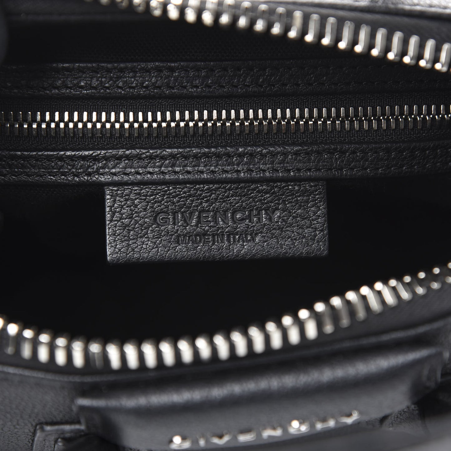 Sugar Goatskin Mini Antigona Black