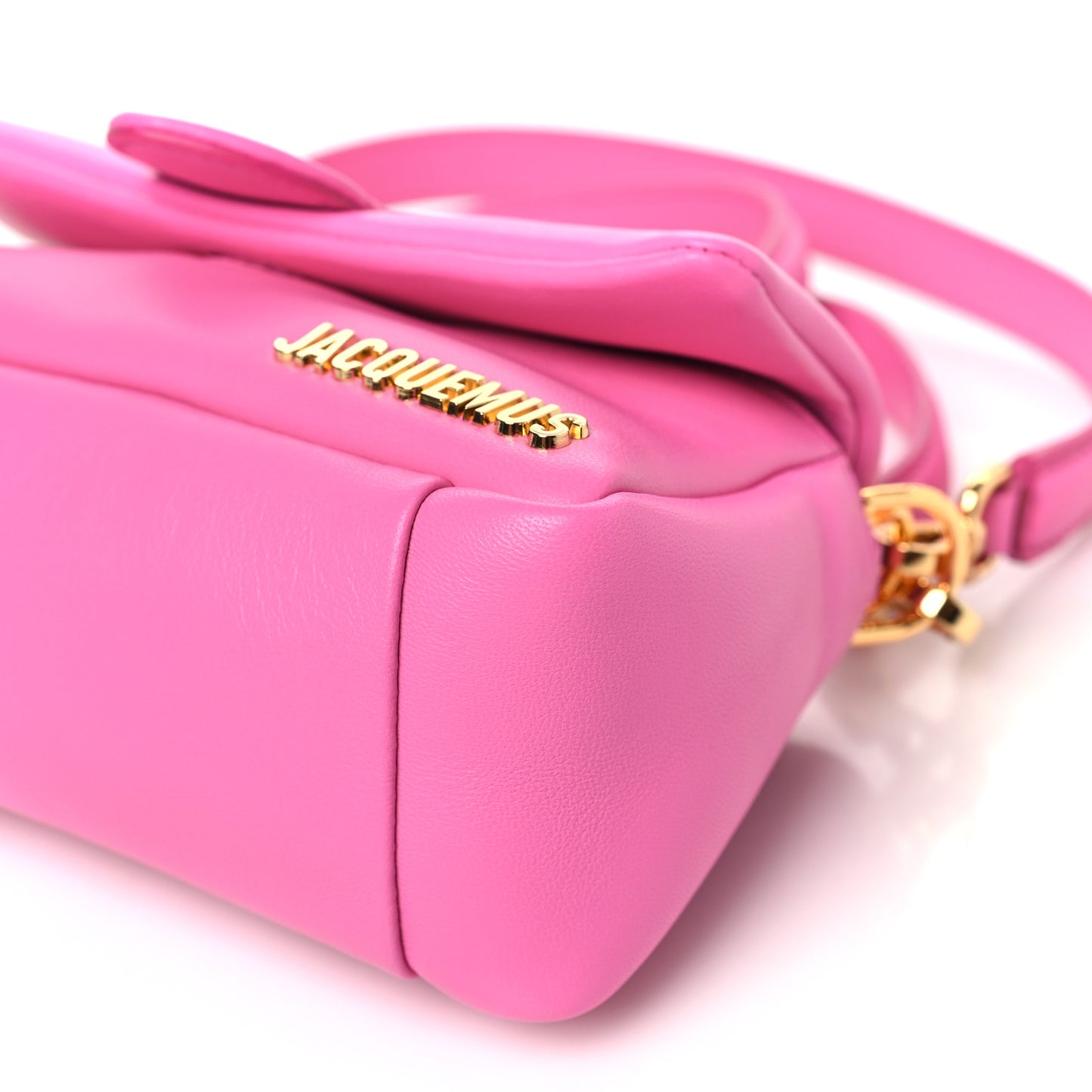 Padded Lambskin Le Petit Bambimou Neon Pink