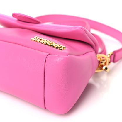 Jacquemus Padded Lambskin Le Petit Bambimou Neon Pink 9 of 9