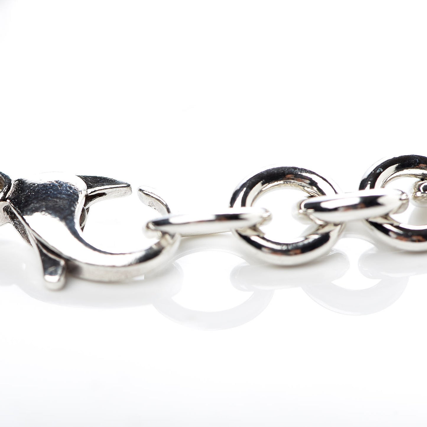 18K Rose Gold Mini Chaine d'Ancre Punk Bracelet SH