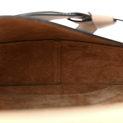 Loewe Soft Calfskin Jacquard Small Gate Crossbody Bag Sand 5 of 10