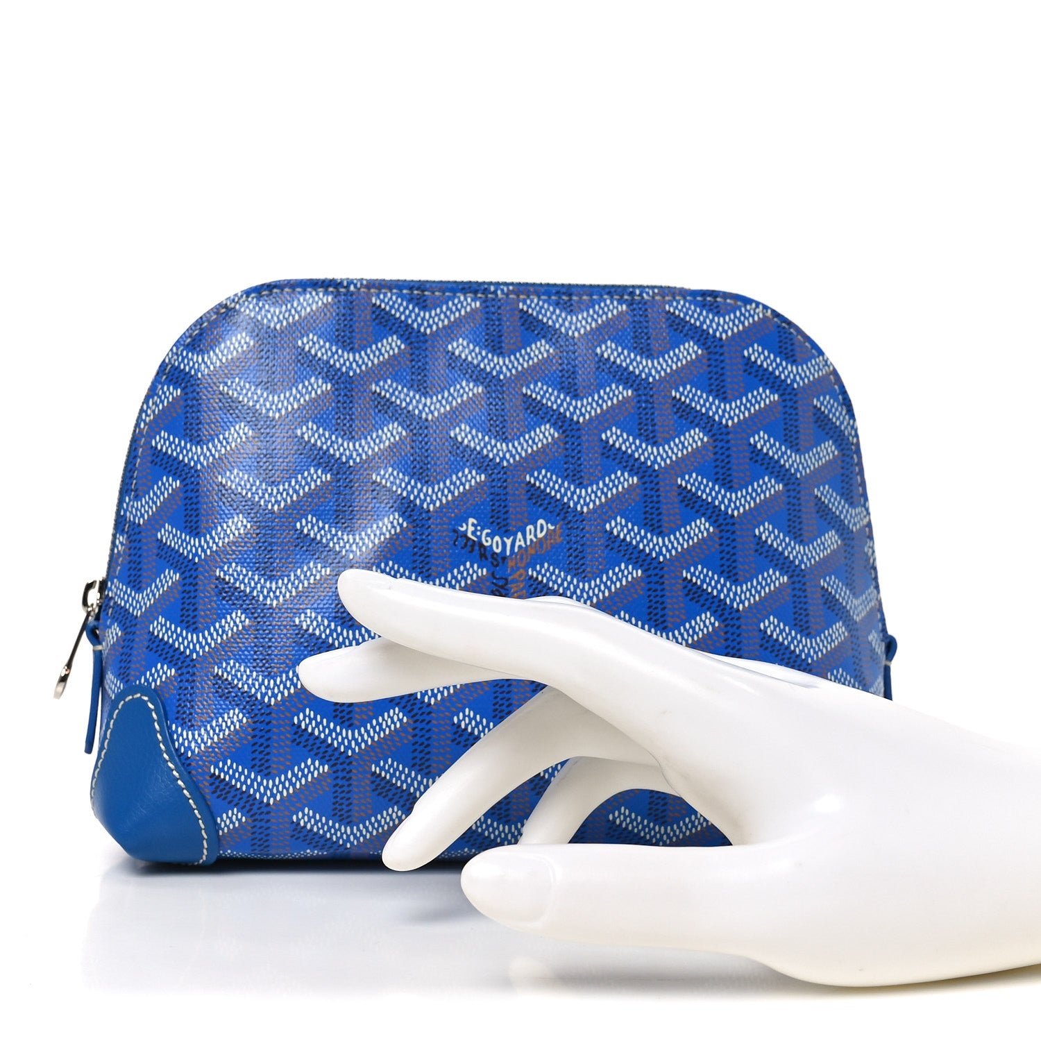 Goyard Goyardine Vendome Toiletry Pouch Sky Blue 2 of 8