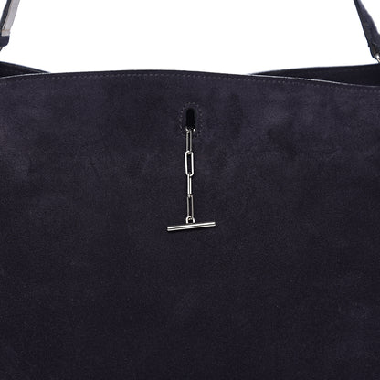 Celine Suede New Shoulder Bag Navy 6 of 8