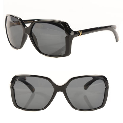 Louis Vuitton Flore Carre Sunglasses Z0287W Black 1 of 11