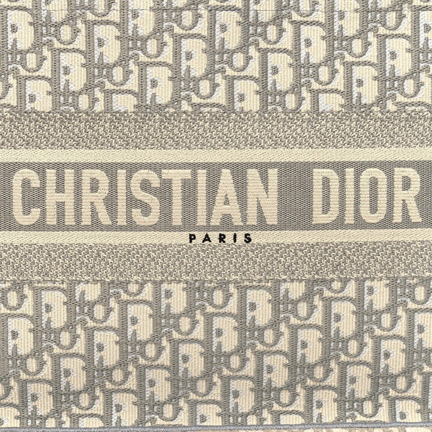 Christian Dior Oblique Medium Book Tote Grey 8 of 12