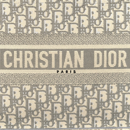 Christian Dior Oblique Medium Book Tote Grey 8 of 12