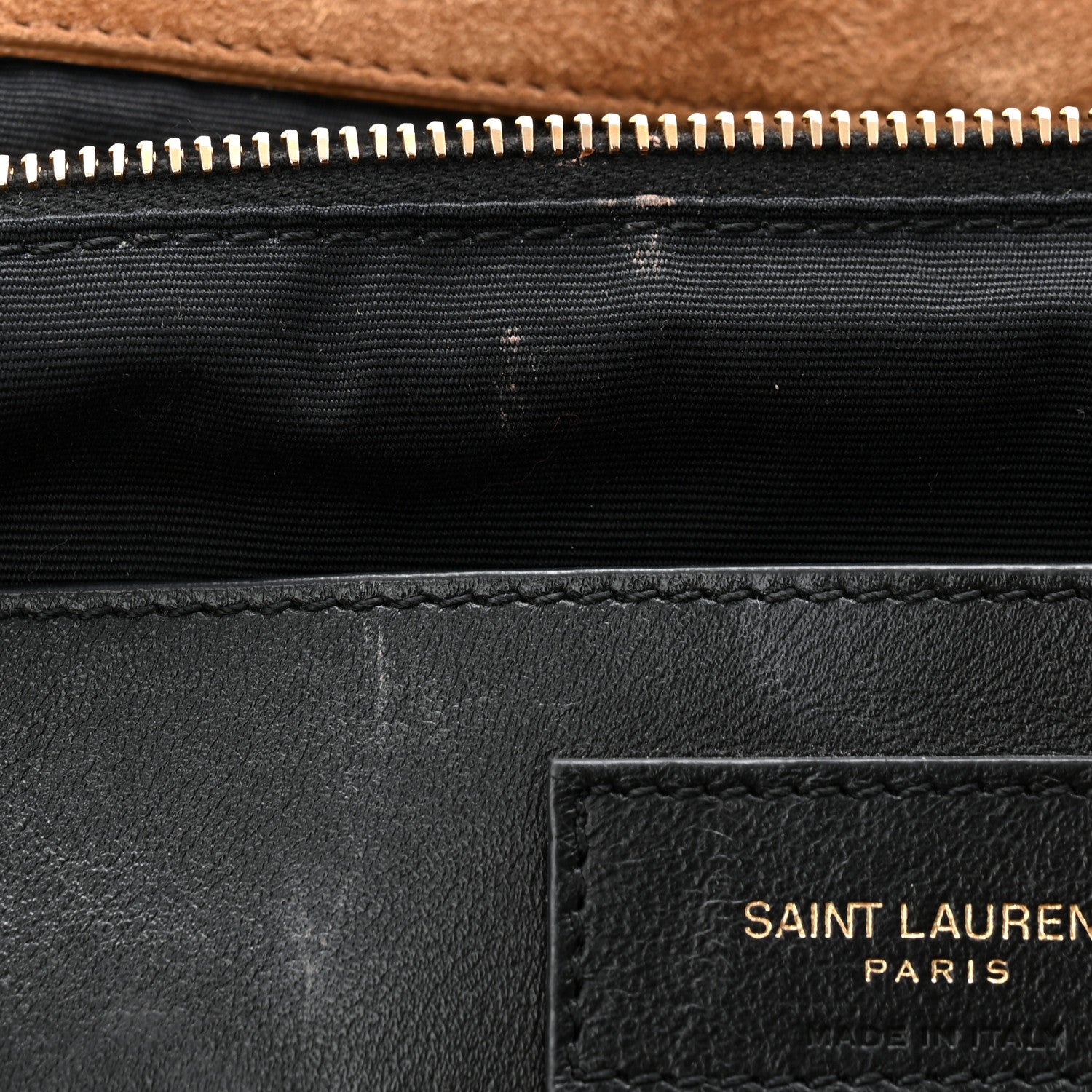 Saint Laurent Suede Matelasse Monogram Large Jamie 4.3 Snuff 12 of 12