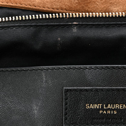 Saint Laurent Suede Matelasse Monogram Large Jamie 4.3 Snuff 12 of 12