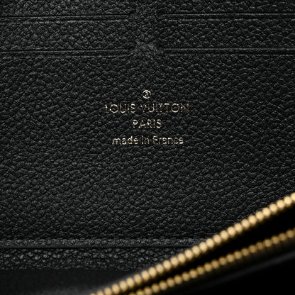 Louis Vuitton Empreinte Clemence Wallet Black 6 of 7
