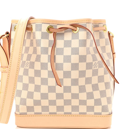 Louis Vuitton Damier Azur Noe BB 8 of 10