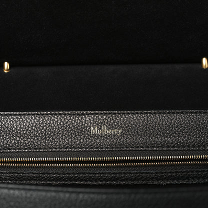 Mulberry Grain Calfskin Amberley Satchel Black 6 of 12