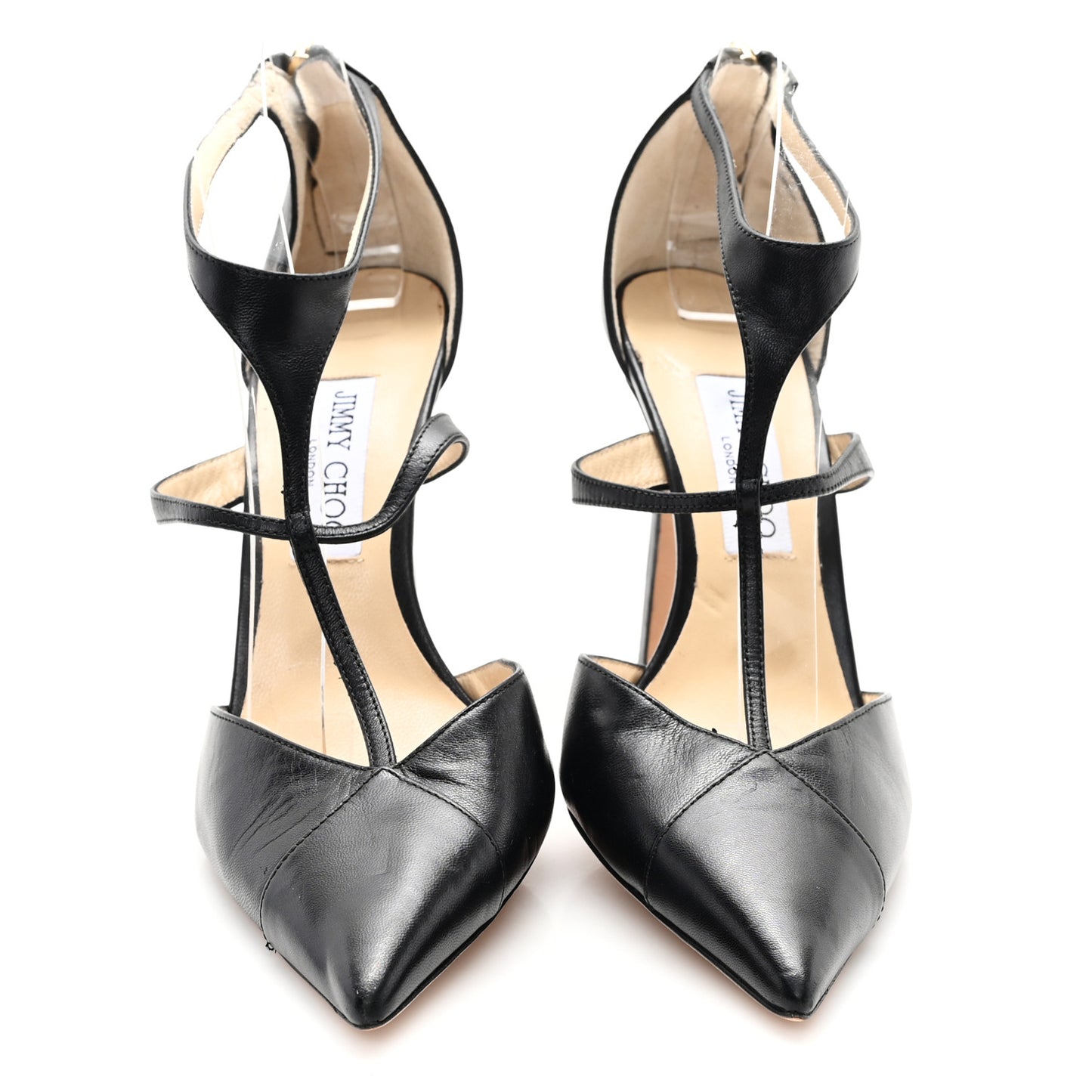 Calfskin Saoni 100 Pumps 39.5 Black