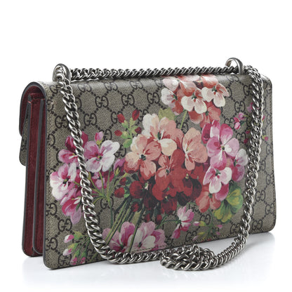 Gucci GG Supreme Monogram Blooms Small Dionysus Shoulder Bag Beige Multicolor Dry Rose 4 of 21
