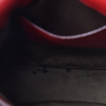 Chloe Calfskin Medium Marcie Round Crossbody Bag Red 8 of 11