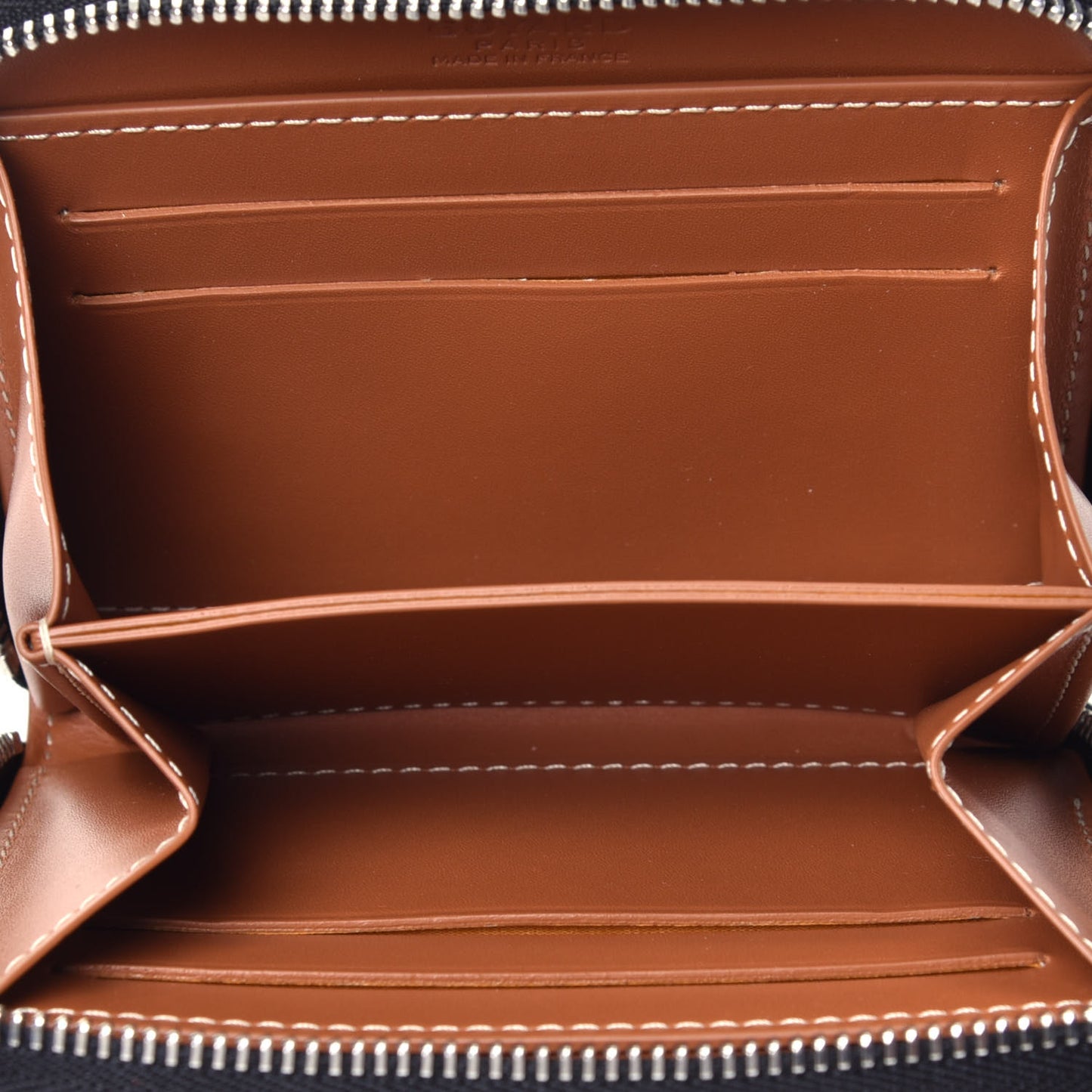 Goyardine Matignon PM Wallet Black Gold