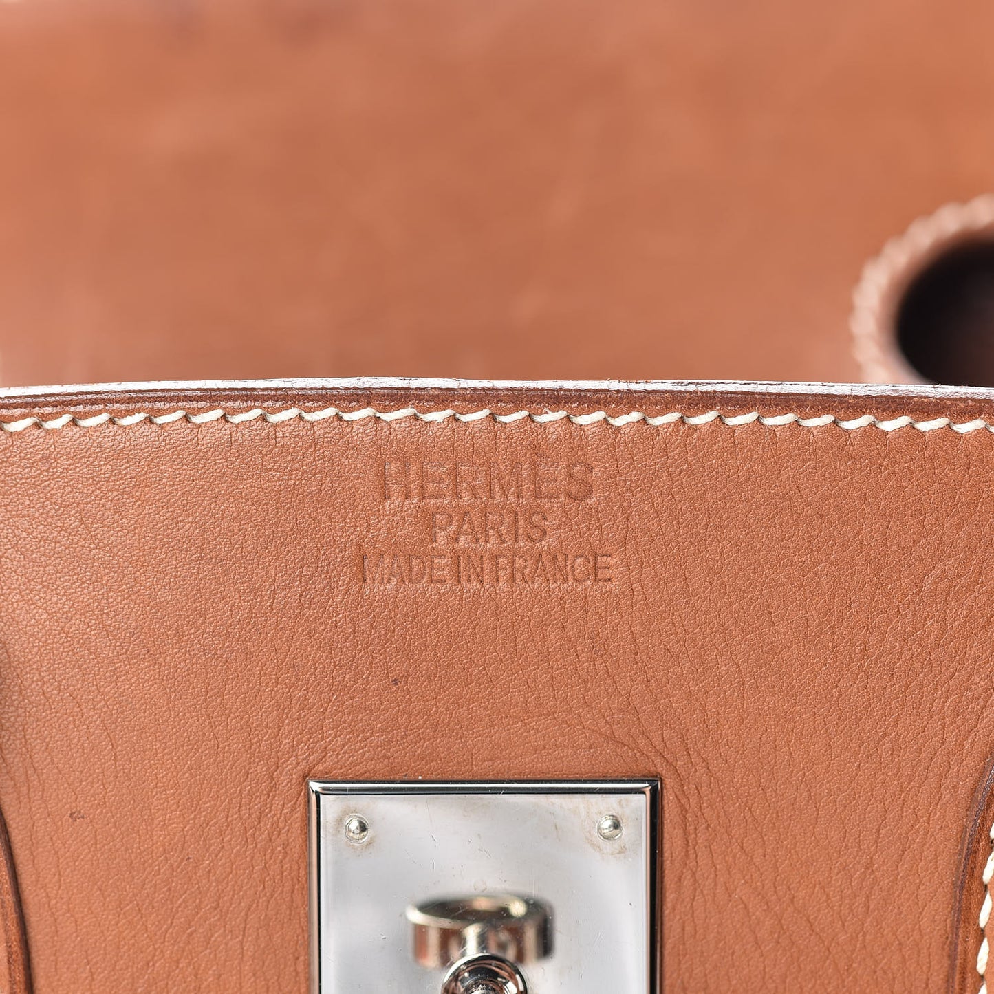 Natural Barenia Birkin 35 Fauve
