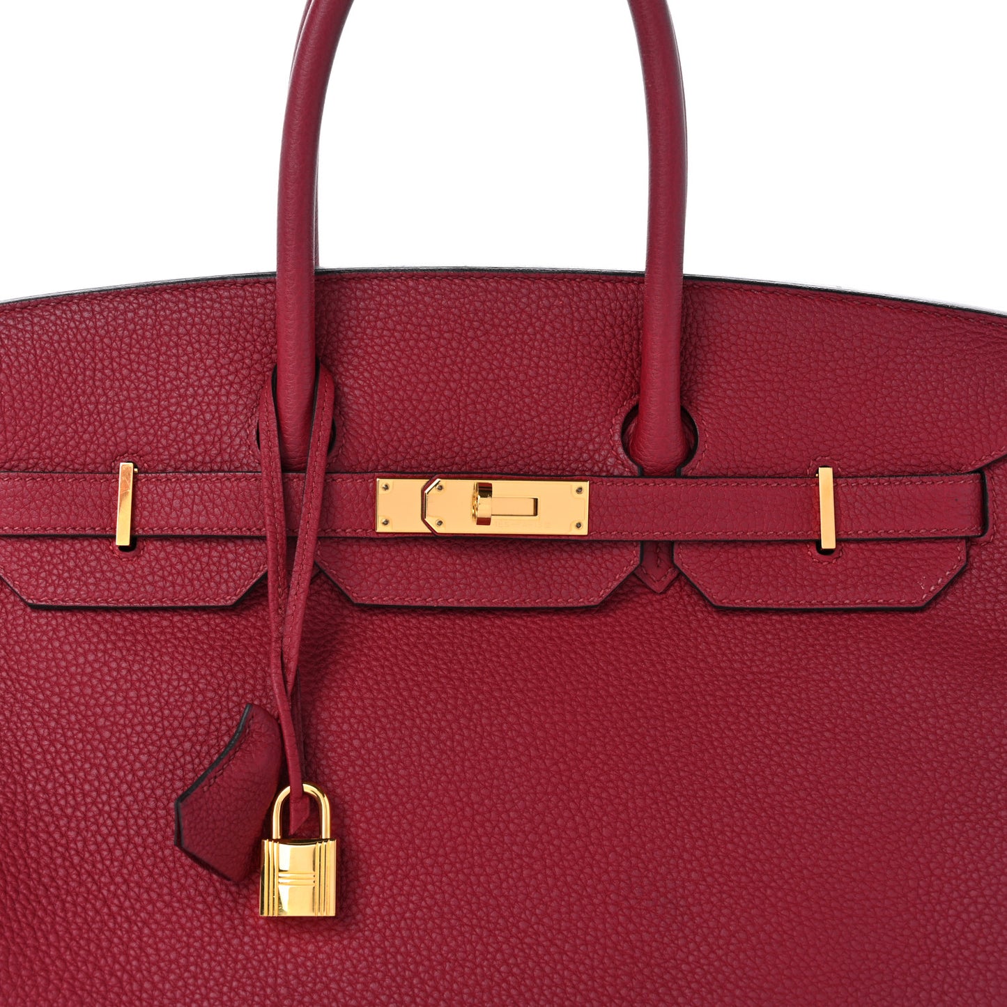 Togo Birkin 35 Rouge Grenat