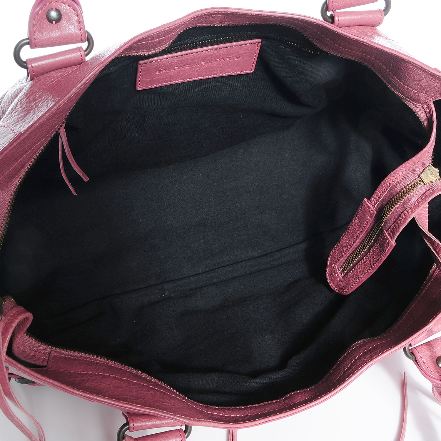 Balenciaga Agneau Classic Hardware Part Time Rose Bruyere 10 of 15
