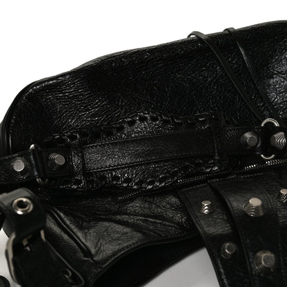 Balenciaga Agneau Arena Medium Le Cagole Shoulder Bag Black 14 of 14
