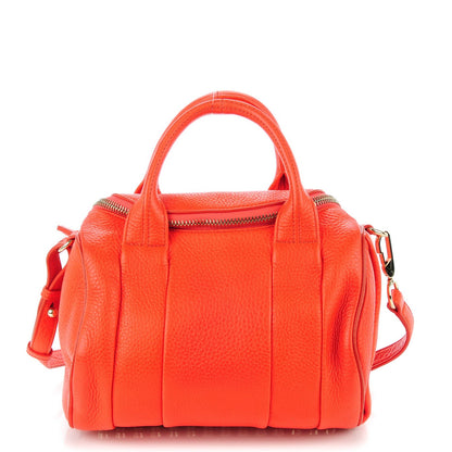 Alexander Wang Pebbled Lambskin Rockie Tangerine Gold Hardware 1 of 8
