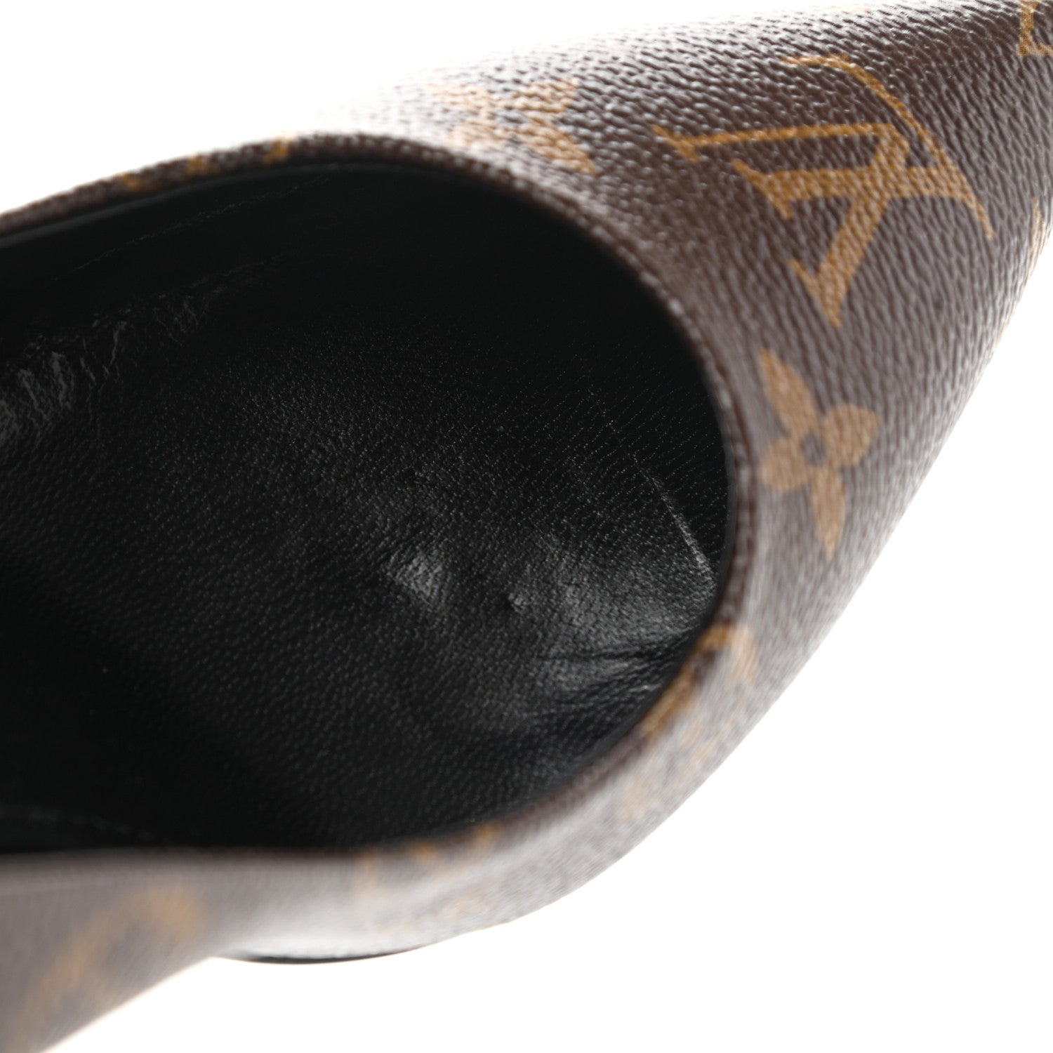 Louis Vuitton Monogram Cherie Pumps 39 Black 10 of 12