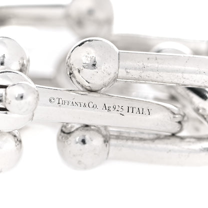 Tiffany Sterling Silver Large HardWear Link Bracelet 4 of 5